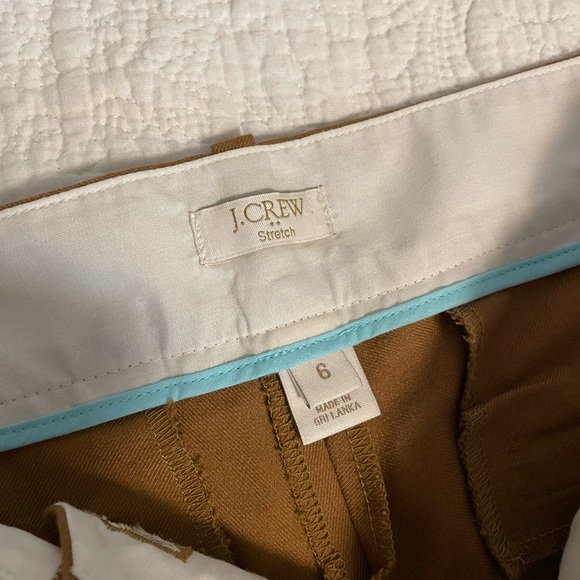 🍍3 for 25🍍J Crew Stretch Camel Cognac Pants - Picture 6 of 7